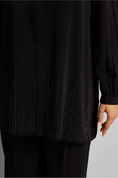 Alvina Stone Large Size Pants Suit 20713