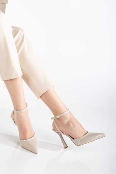 luff shoes أحذية نسائية بكعب عالٍ وحزام خلفي