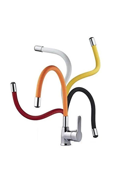 Epilons Flexible Bendable Colorful Silicone Movable Head Faucet Mixer Head Kubar