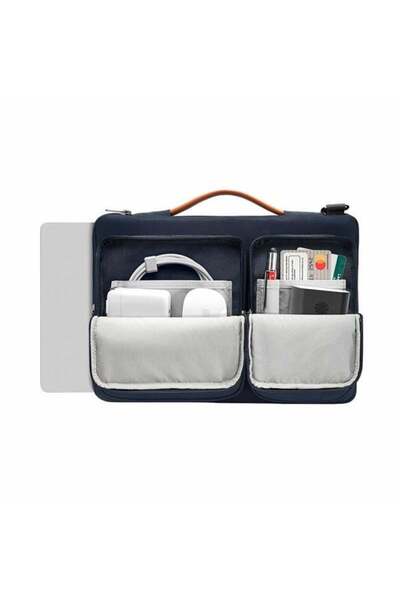 Tomtoc A42-E02B01 - A42F2B1 Τσάντα φορητού υπολογιστή 16 ιντσών Navy Blue Defender-A42