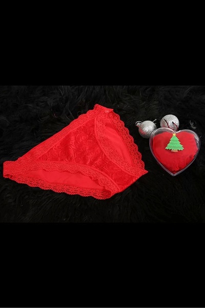 emosavm Fashion Women's New Year's Red Slip