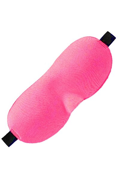 zola Sleeping mask with memory band, 22.5x9 cm, adjustable closure, bright pink
