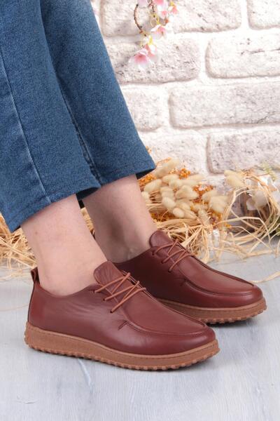 Mehmet Mete 2610 Γυναικεία παπούτσια από γνήσιο δέρμα με άνετη μαλακή εύκαμπτ...