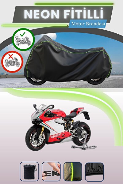 Cemku Shade حقيبة خلفية سوداء متوافقة مع نيون فايتللي دوكاتي بانيجالي 1199 S ...