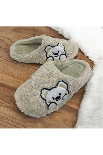Lion Papuci de casă MİASFİR cu figură interioară pentru femei