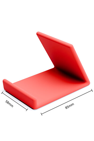Black Edge Portable Phone Holder, Mini Multi-Purpose Stand, Small Stand for Office, Study and Daily Life