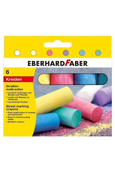 Genel Markalar Supertrend Sokak İşaretleme Tebeşiri 6 Renk