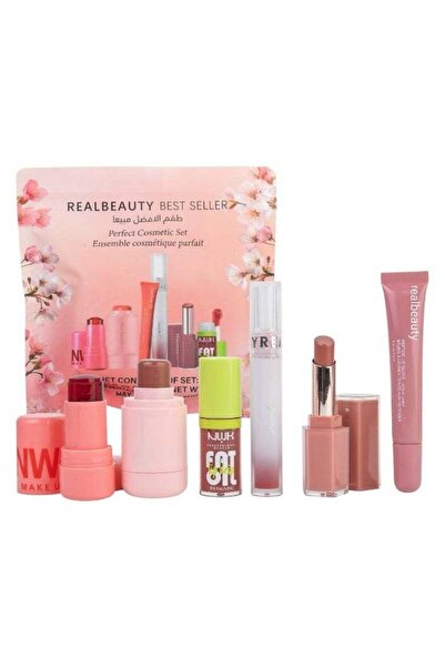 real beauty مجموعة مستحضرات التجميل المثالية الأكثر مبيعًا من REALBEAUTY