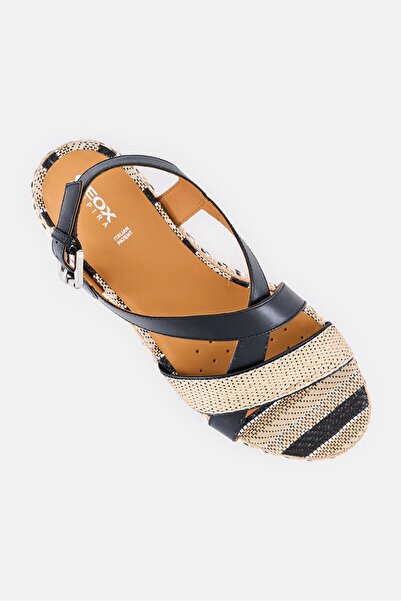Geox Women D Eolie D Adjustable Closure Sandals, Multicolor