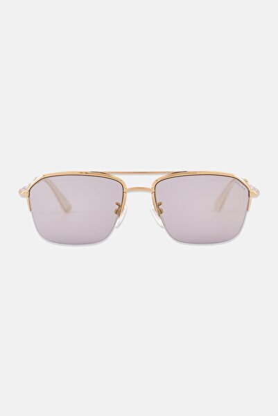 Police Men SPLL18 Square Sunglasses, Gold
