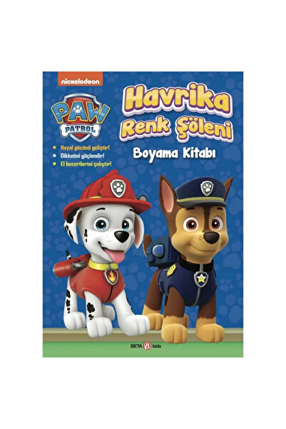 Angel Of Life Paw Patrol Havrika Renk Şöleni Boyama Kitabı