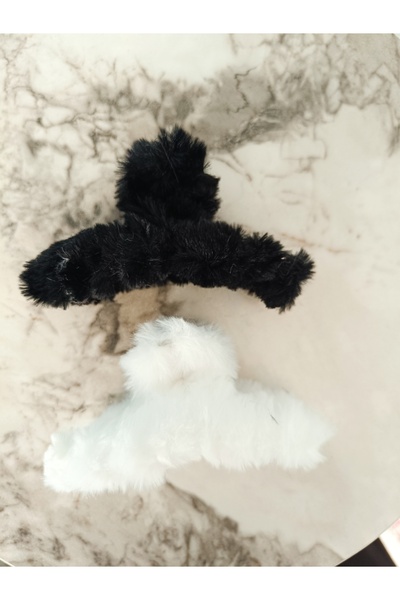 Kudi Agrafă de păr pentru femei din pluș dublu