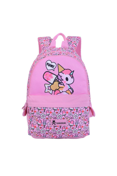 Marvel حقيبة ظهر للأطفال من توكيدوكي مزودة بسحاب وحزام كتف قابل للتعديل