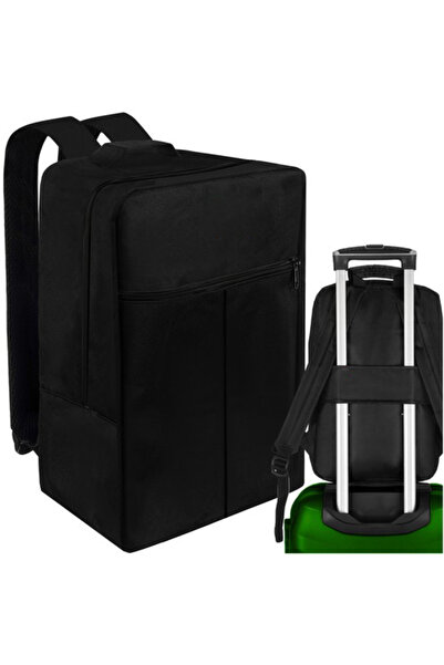 zola Rucsac voiaj sport, impermeabil, sistem agatare troler, 40 x 25 x 20 cm, negru