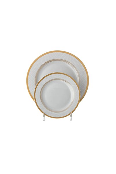 ORIAN 70-piece porcelain dinner set for 6 people