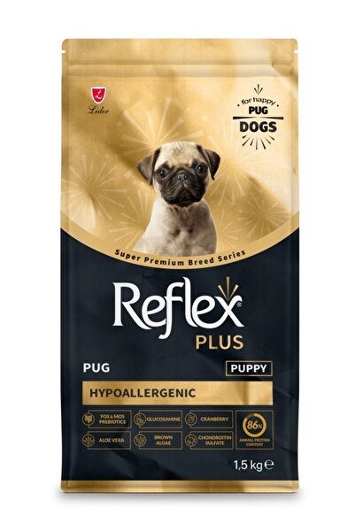 Reflex Plus Pug Hypoallergenic Tavuklu Yavru Köpek Maması 1.5 Kg -V1