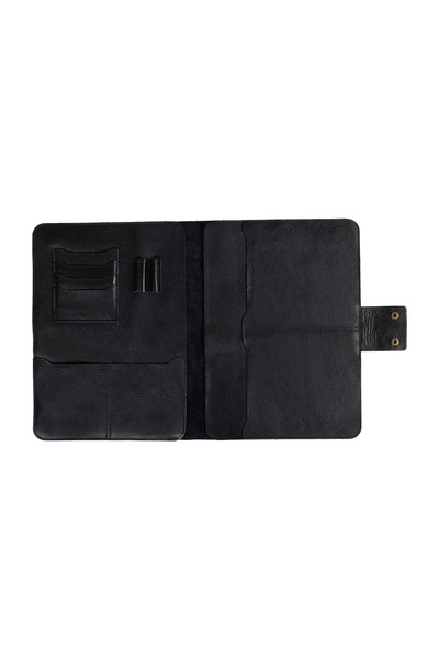 Necati Çanta حقيبة من الجلد الطبيعي مقاس 13-14 بوصة للكمبيوتر المحمول وحقيبة تنظيم