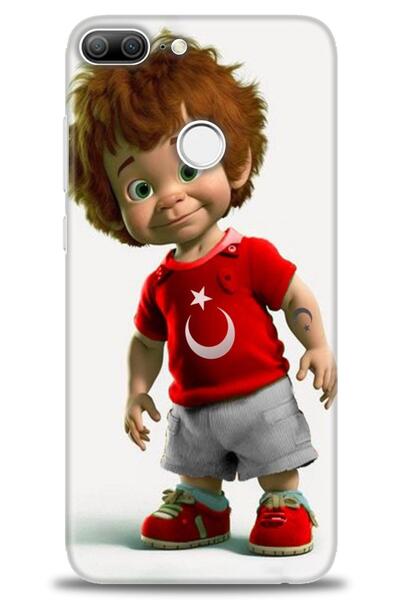 Rulet Aksesuar غطاء متوافق مع هاتف هواوي هونر 9 لايت HD مطبوع - غطاء سيليكون ...