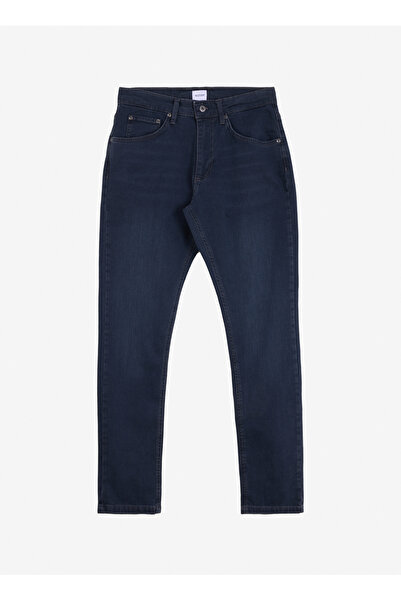 Mustang Normal Bel Slim Fit Lacivert Erkek Denim Pantolon Toledo Tapered - 1324