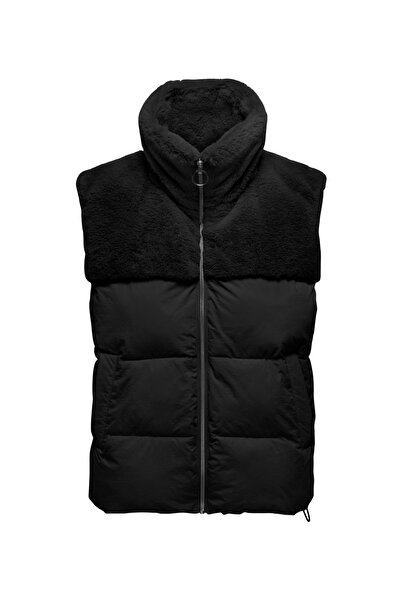 ONLY Мек пухкав пухкав елек Onlwanja - Ватиран, с яка на изправена талия, стандартна кройка 15322053