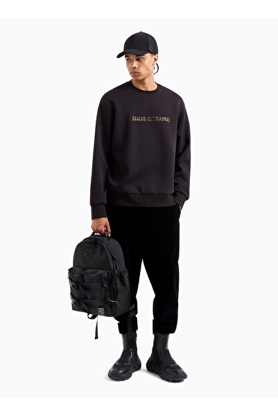 Armani Exchange Cotton Logo Regular Fit Sweat Men's Sweat