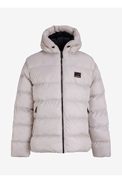 Lee Cooper Μπεζ Ανδρικό Παλτό 251 LCM 232019 MONCE BEIGE