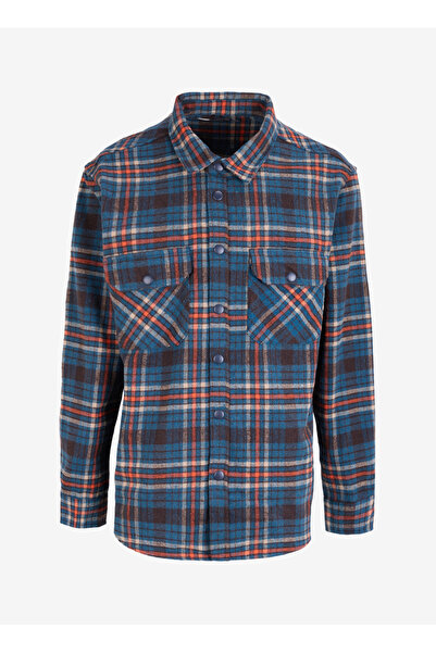 Lee Cooper Ανδρικό πουκάμισο κανονικό καφέ 251 LCM 241012 MERLIN ΚΑΦΕ-ΠΟΡΤΟΚΑΛΙ