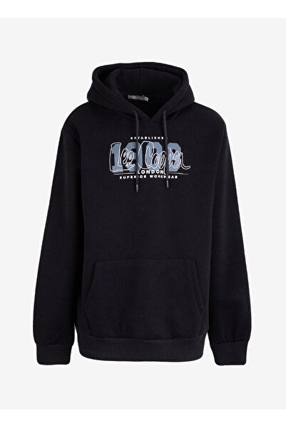 Lee Cooper Мъжка суитшърт с качулка и яка 251 LCM 241039 WASHINGTON