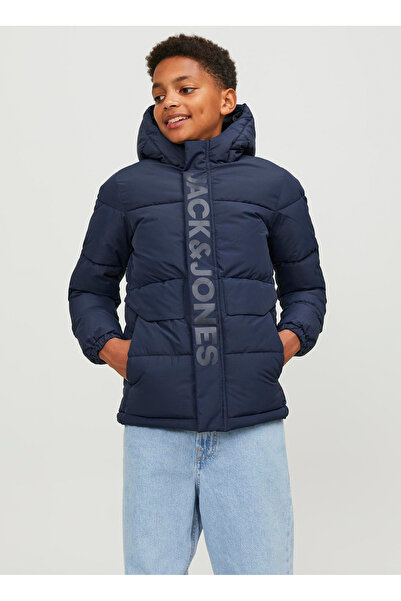 Jack & Jones Синій надувний пуховик для хлопчиків 12246122