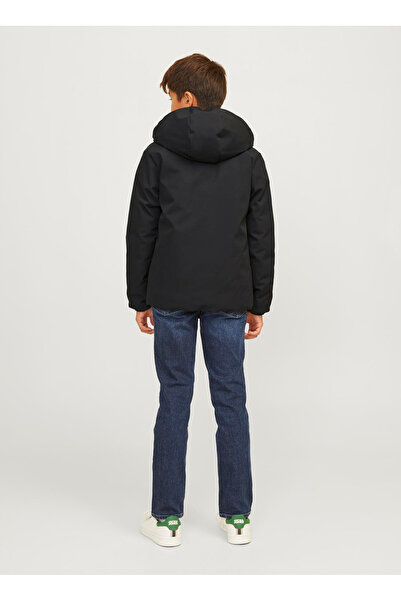 Jack & Jones Black Boy's Coat 12263276