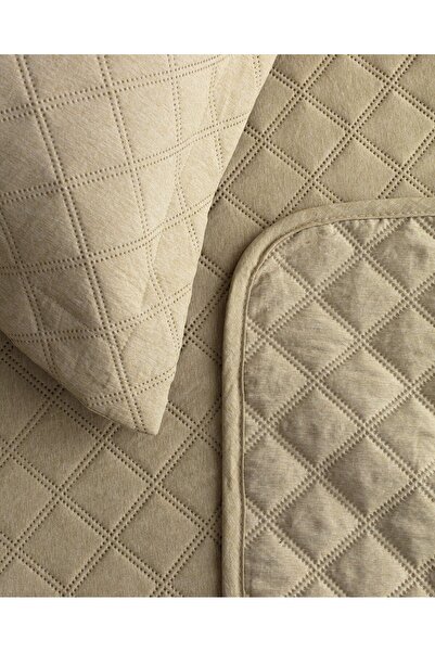 Madame Coco Relinda Doppelbett-Tagesdecke - Khaki