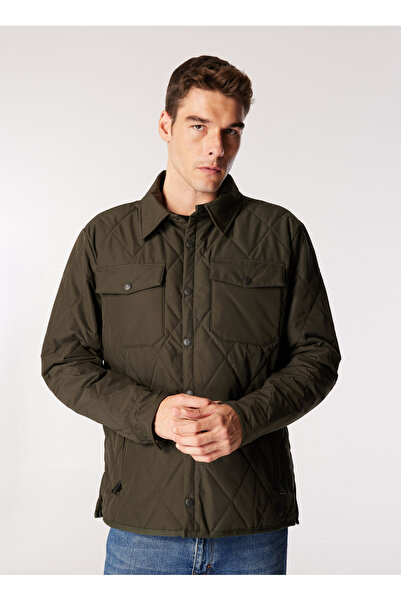 Lee Cooper Palton kaki pentru bărbați DUSTIN KHAKI - 251 LCM 232011