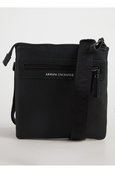 Armani Exchange Siyah 21x22x3 cm Erkek Postacı Çantası 952717