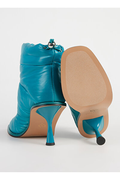 Katy Perry Turkuaz Kadın Topuklu Bot KP2823
