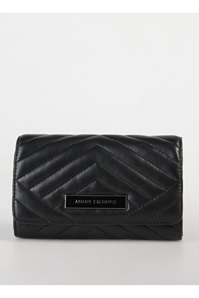 Armani Exchange Siyah Kadın Cüzdan 9484814R74200020