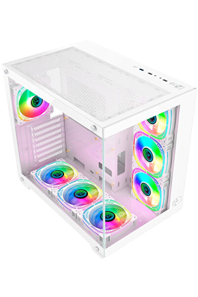 Dmc N320 Windows 11 Ryzen 7 5700,32GB 3200MHZ RAM,1TB M.2,8GB RTX5060,sıvı Soğutmalı Oyuncu Bilgisayarı