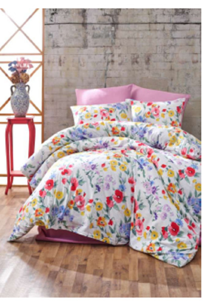 Majoli طقم غطاء لحاف مبطن من القطن بنسبة 100% من روسا، مناسب لجميع الفصول، قا...