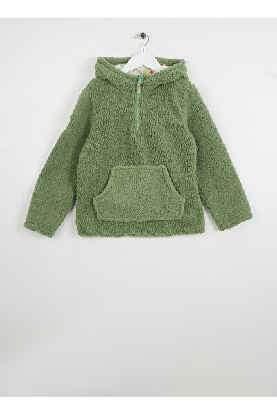 Haribo Прямий хакі чоловічий дитячий полярний верх HRBTXT410