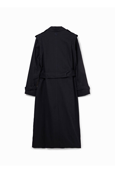 Desigual Lacivert Kadın Trençkot 24WWEW80