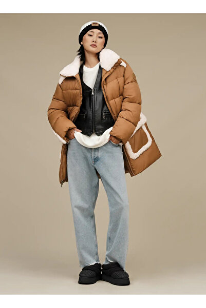 UGG Dik Yaka Taba Kadın Mont 1158695