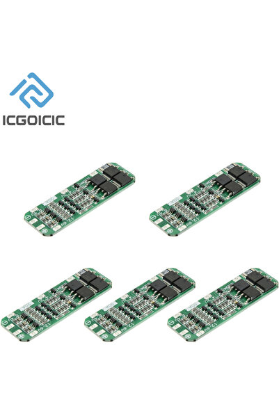 ICGOICIC 5 قطع، 1-10 قطع، بطاريات ليثيوم أيون 18650 ثلاثية الخلايا 20 أمبير، ...