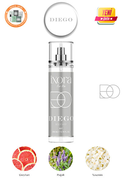 Ixora Diego Body Mist Erkek 200 ml