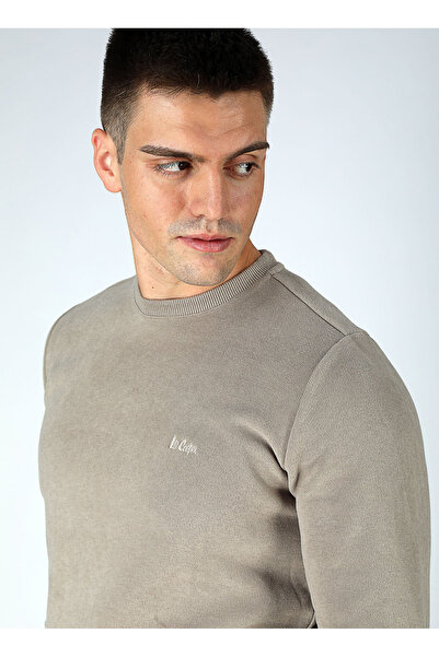 Lee Cooper Ανδρικό φούτερ με λαιμόκοψη με βιζόν 251 LCM 241042 NEWDWADE VIZON