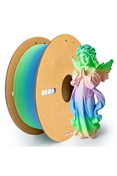 Choice خيوط PLA غير لامعة من سلسلة Matte مقاس 1 كجم بألوان قوس قزح الحريرية 1...