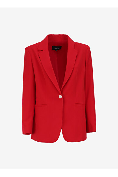 Fabrika Kırmızı Kadın Basic Blazer F4WL-CKT0254