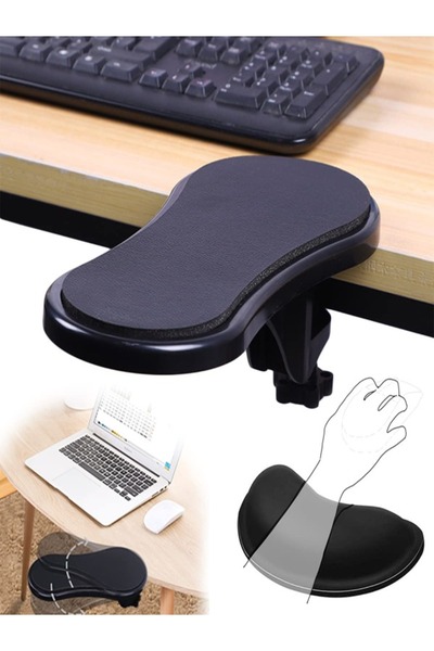 Cyber Adjustable Computer Arm Wrist Rest Support Mouse Pad