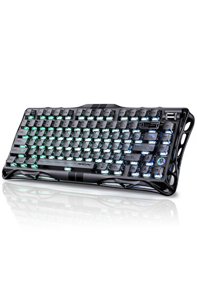 Gravastar Mercury V75 HE Hall Effect Manyetik Switch Gaming Klavye, Hot-Swappable, Rapid Trigger, 80