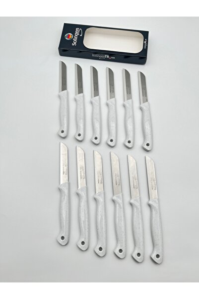 Solingen Orijinal Ritter Simli 12 Adet Meyve Bıçağı Beyaz