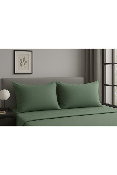 HANER BUTİK 2-Pack Combed Cotton Pillowcases 100% Cotton