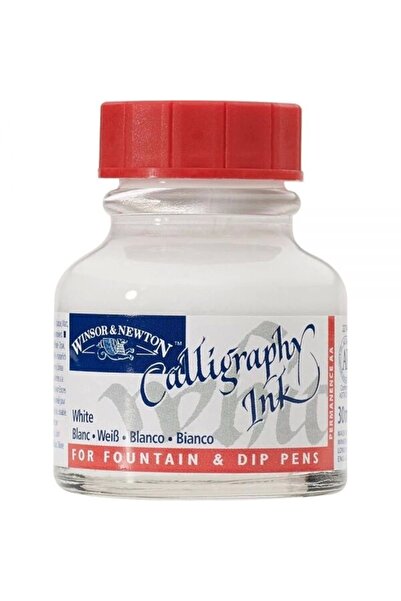 Winsor Newton Supertrend Calligraphy Ink 30 Ml. Titanium White